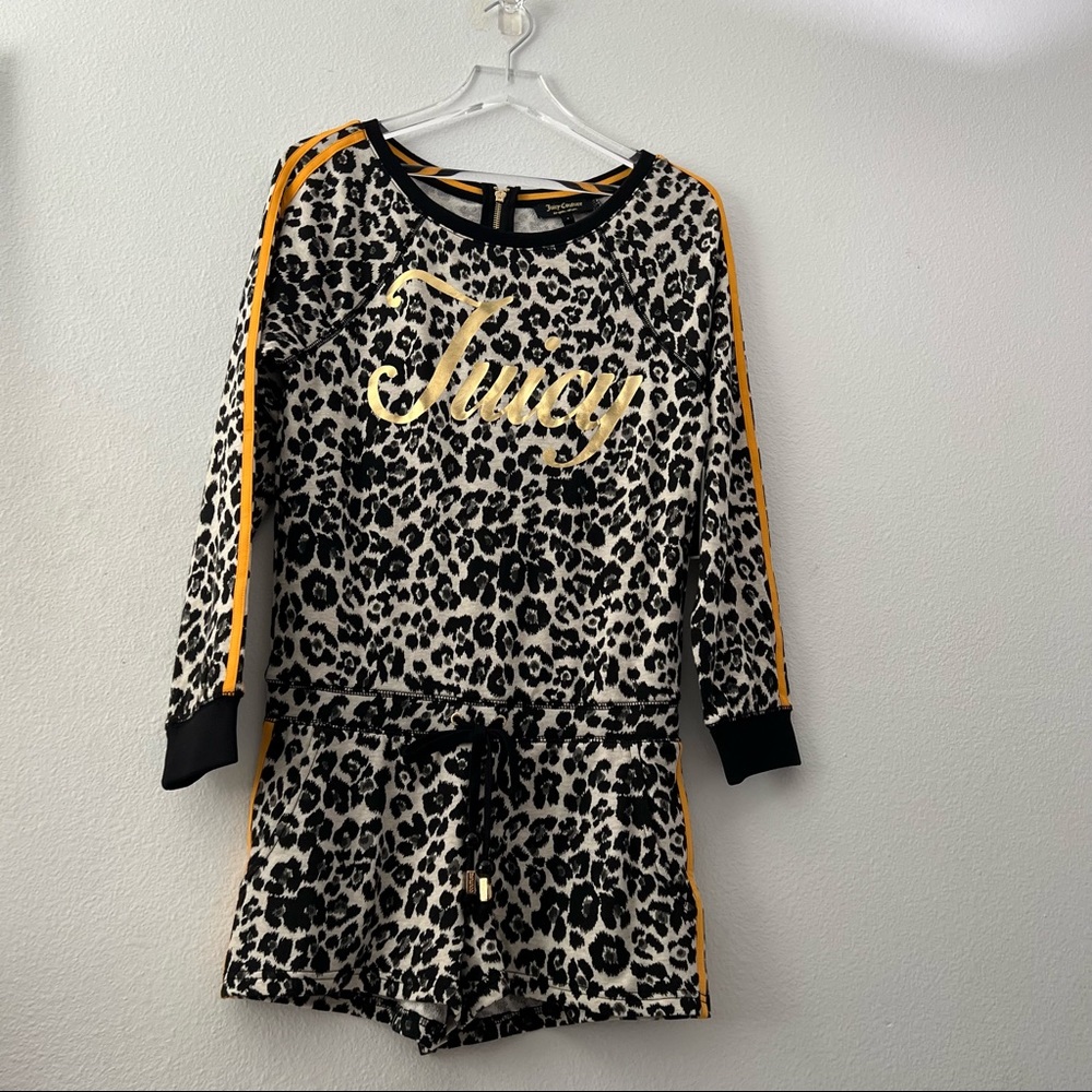 Juicy Couture Black Label -NWT- Small- Tangier Leopard Romper -OFFERS ACCEPTED!